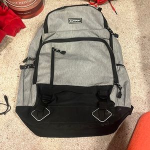Gray & Black full-size Eastsport backpack
